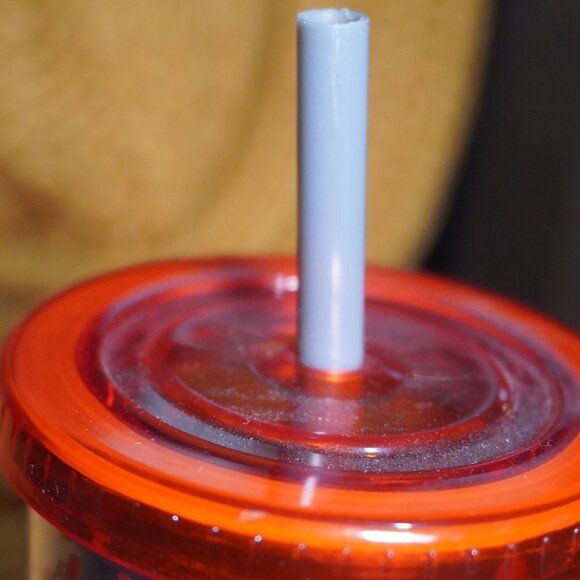 Harry Potter Hogwarts School Crest Hard Plastic Travel Tumbler 20oz Distressed - Picture 2 of 4